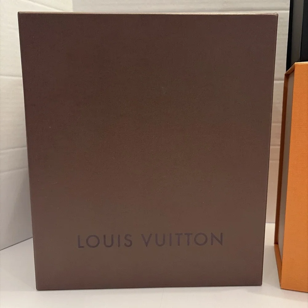 Lot 3 Authentic Designer Empty Gift Boxes Louis Vuitton x2 Chanel x1